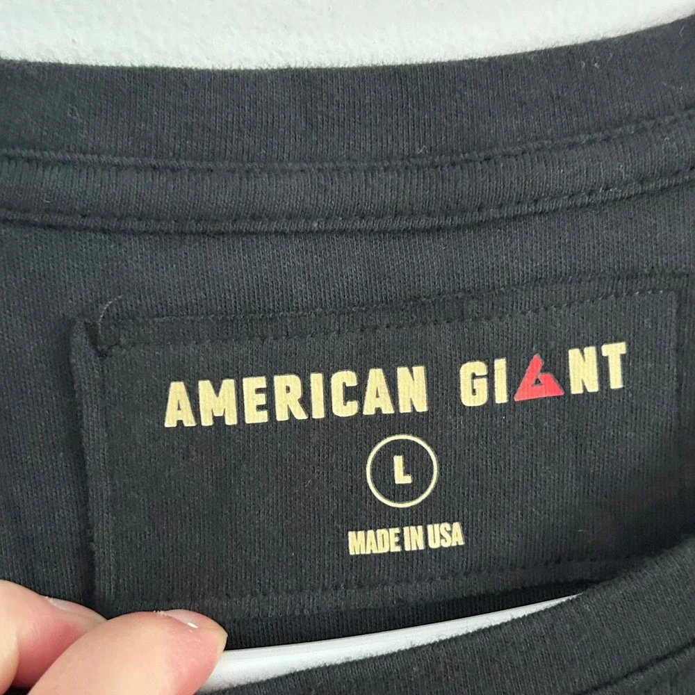 American Giant measurements pit
